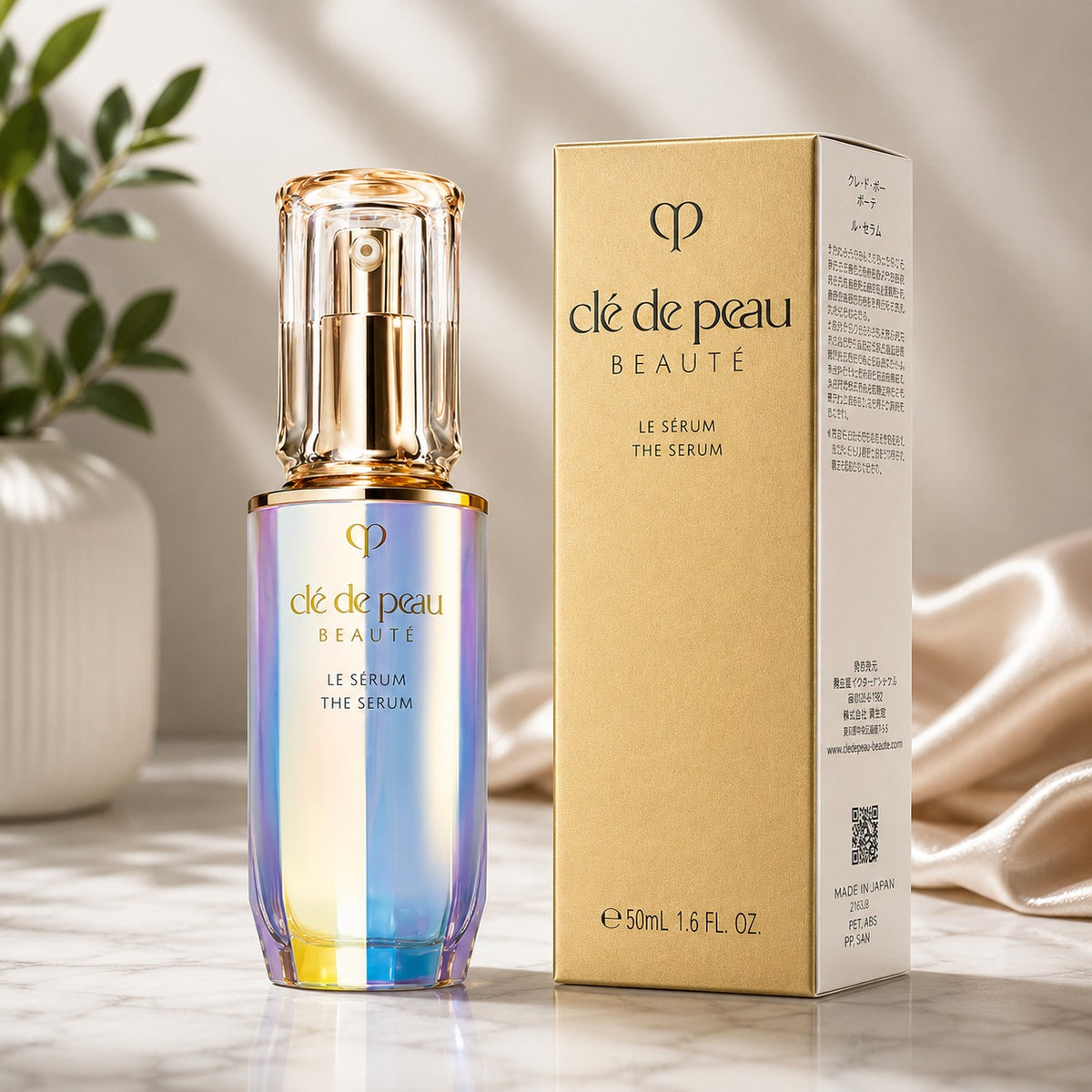 Clé de Peau Beauté Le Sérum The Serum 50ml / 1.6 oz | Luxury Anti-Aging Face Serum | New in Box