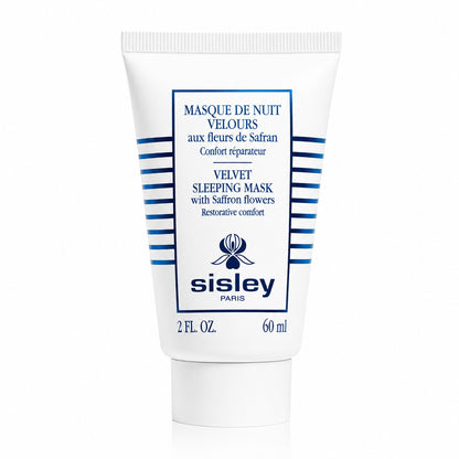 Sisley Paris Velvet Sleeping Mask with Saffron Flowers 60ml / 2 oz | Luxury Overnight Face Mask