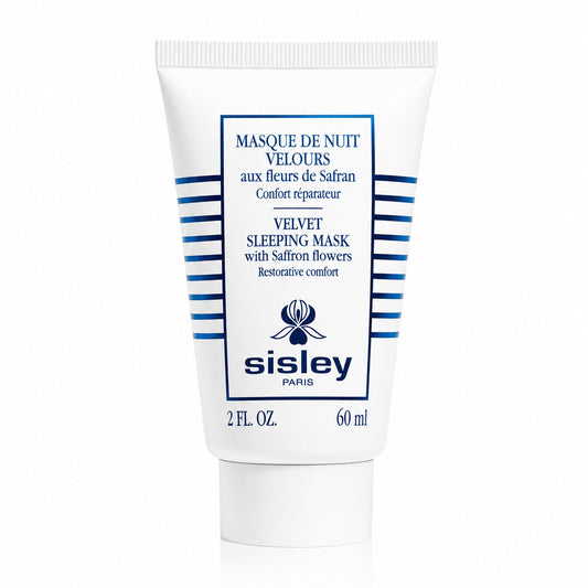 Sisley Paris Velvet Sleeping Mask with Saffron Flowers 60ml / 2 oz | Luxury Overnight Face Mask