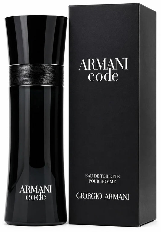 Giorgio Armani Code Eau de Toilette for Men 125ml | Luxury Men's Cologne Spray 4.2 oz