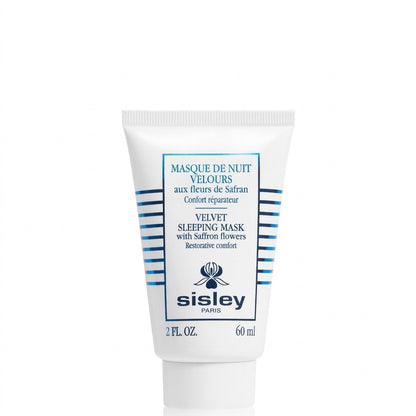 Sisley Paris Velvet Sleeping Mask with Saffron Flowers 60ml / 2 oz | Luxury Overnight Face Mask