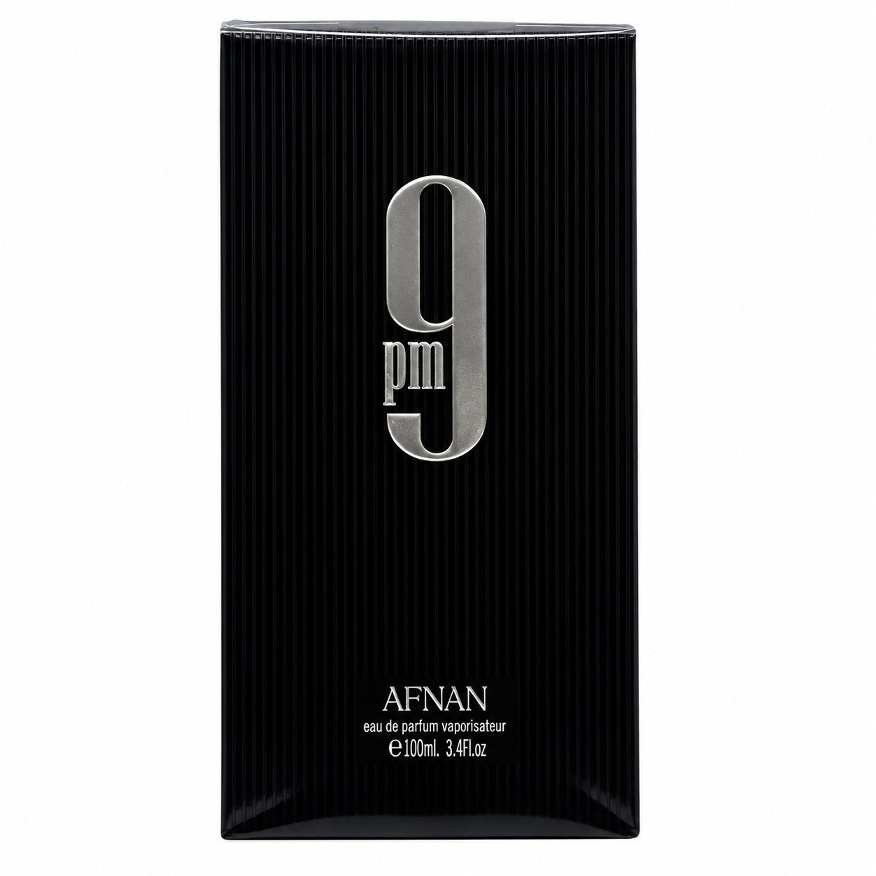 Afnan 9 PM Eau de Parfum Spray 3.4 oz / 100ml for Men – Long Lasting Warm Vanilla Amber Fragrance – New Sealed