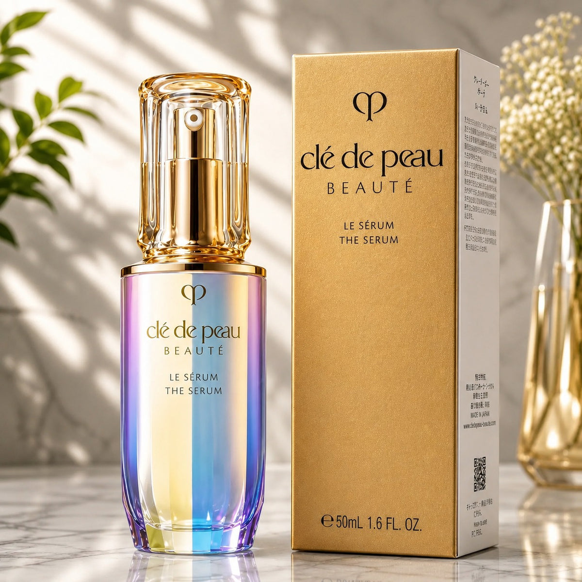 Clé de Peau Beauté Le Sérum – Luxury Anti-Aging Facial Serum 50ml / 1.6oz – New in Box