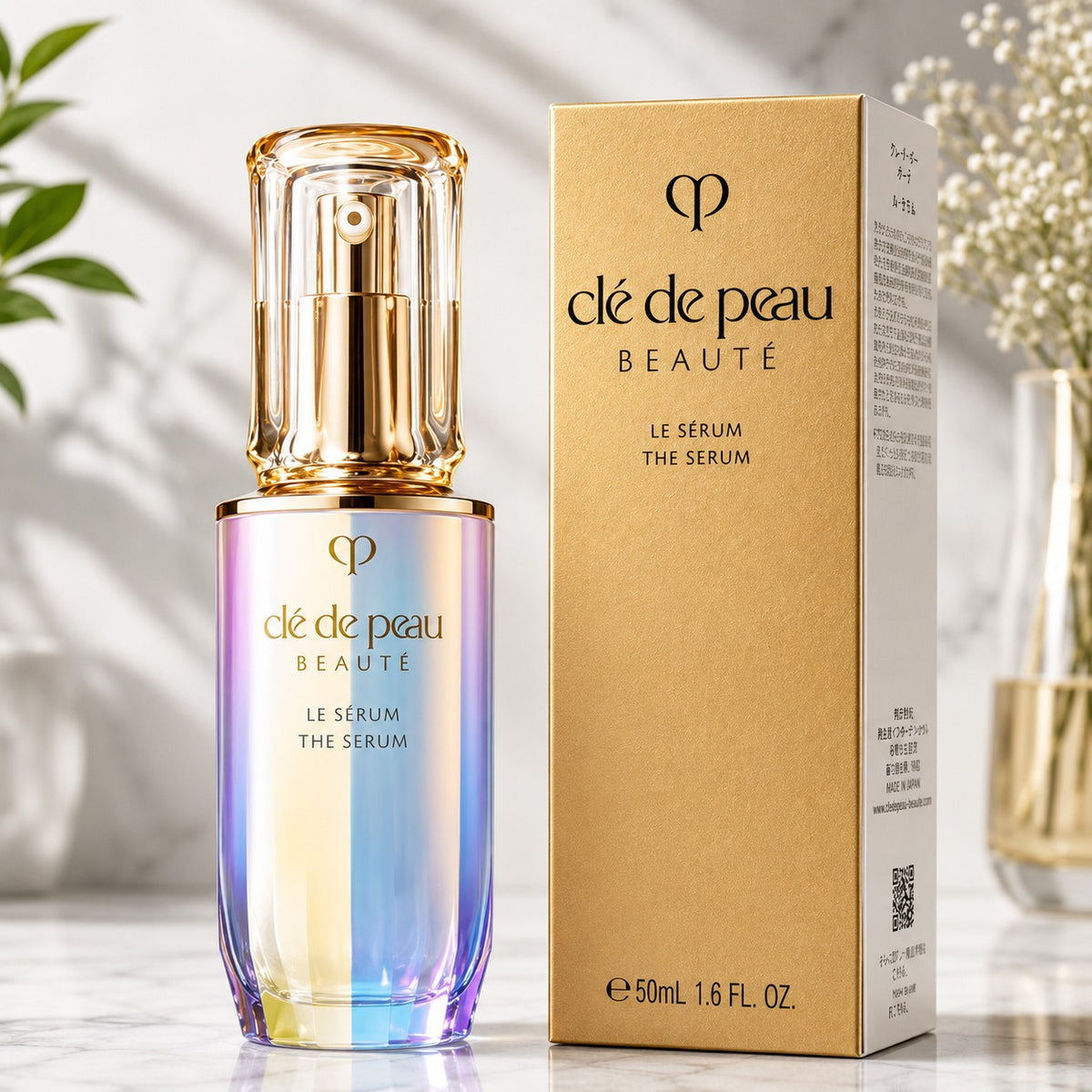 Clé de Peau Beauté Le Sérum Facial Serum 50ml / 1.6oz – Luxury Skincare New in Box