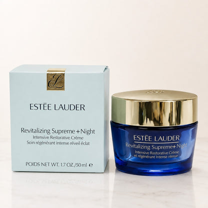 Estée Lauder Revitalizing Supreme+ Night Intensive Restorative Crème 1.7 oz / 50ml – New