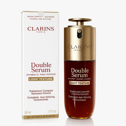Clarins Double Serum Complete Age-Defying Treatment 50ml (1.7oz) | Anti-Aging Face Serum | 100% Authentic &amp; Sealed