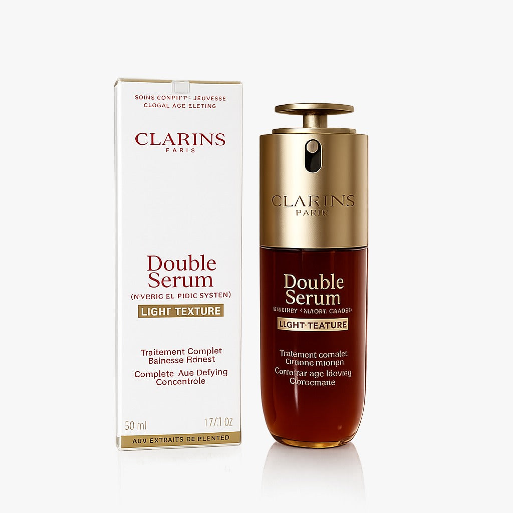 Clarins Double Serum Complete Age-Defying Treatment 50ml (1.7oz) | Anti-Aging Face Serum | 100% Authentic &amp; Sealed