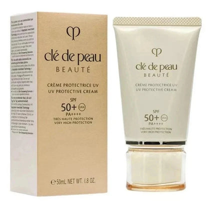 Clé de Peau Beauté UV Protective Cream SPF 50+ PA++++ 1.8 oz / 50ml – Luxury Facial Sunscreen with Advanced UV Protection – Brand New