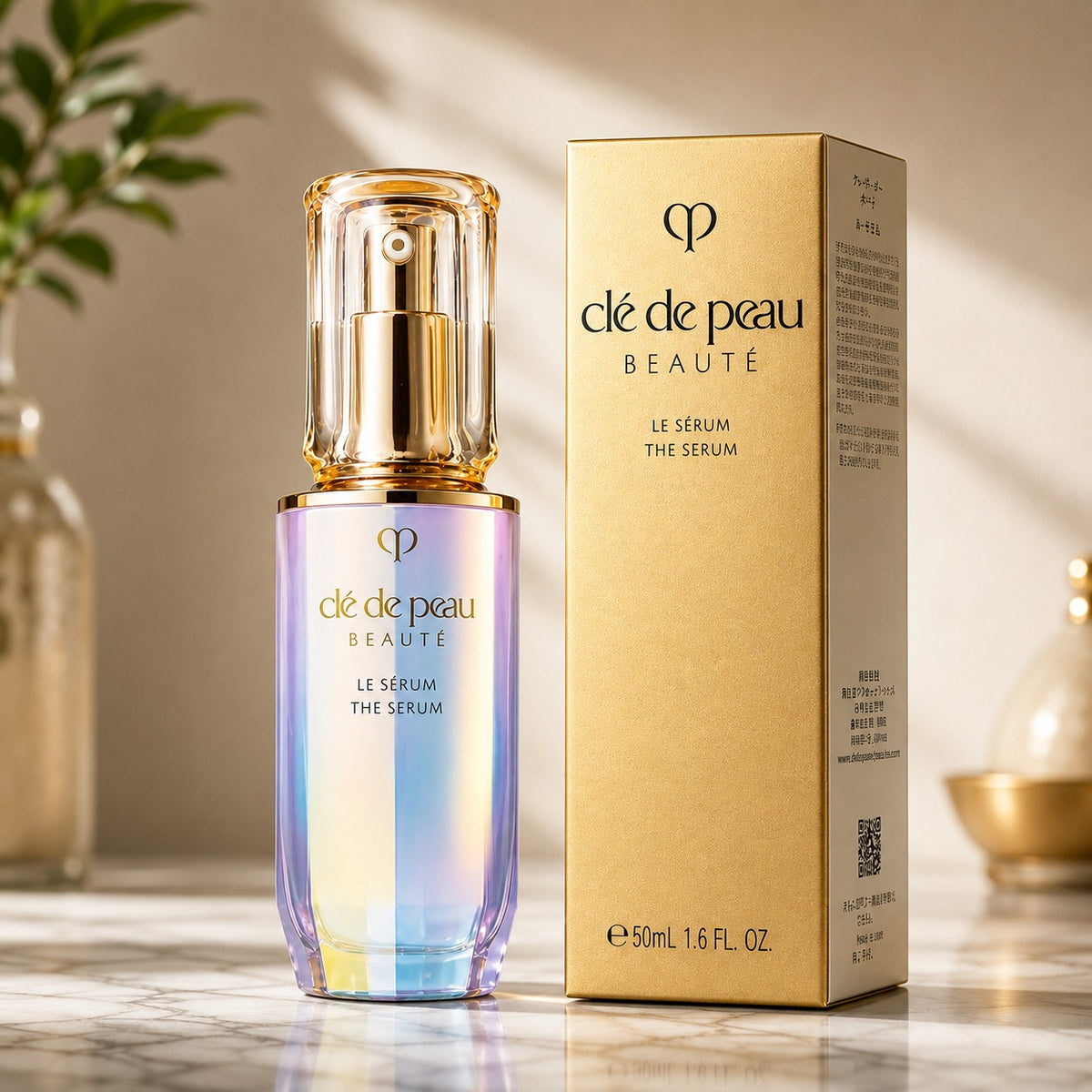 Clé de Peau Beauté Le Sérum – Luxury Anti-Aging Facial Serum 50ml / 1.6oz – New in Box