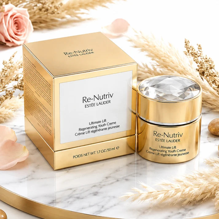 Estée Lauder Re-Nutriv Ultimate Lift Regenerating Youth Crème 50ml | Luxury Anti-Aging Face Moisturizer
