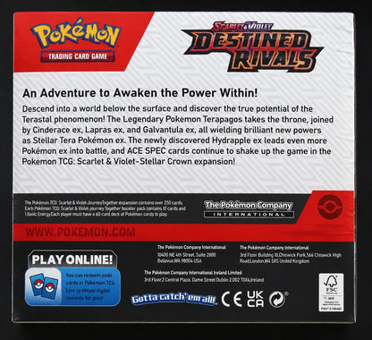 Pokémon TCG Scarlet &amp; Violet Destined Rivals Booster Box – Sealed Trading Card Game Display