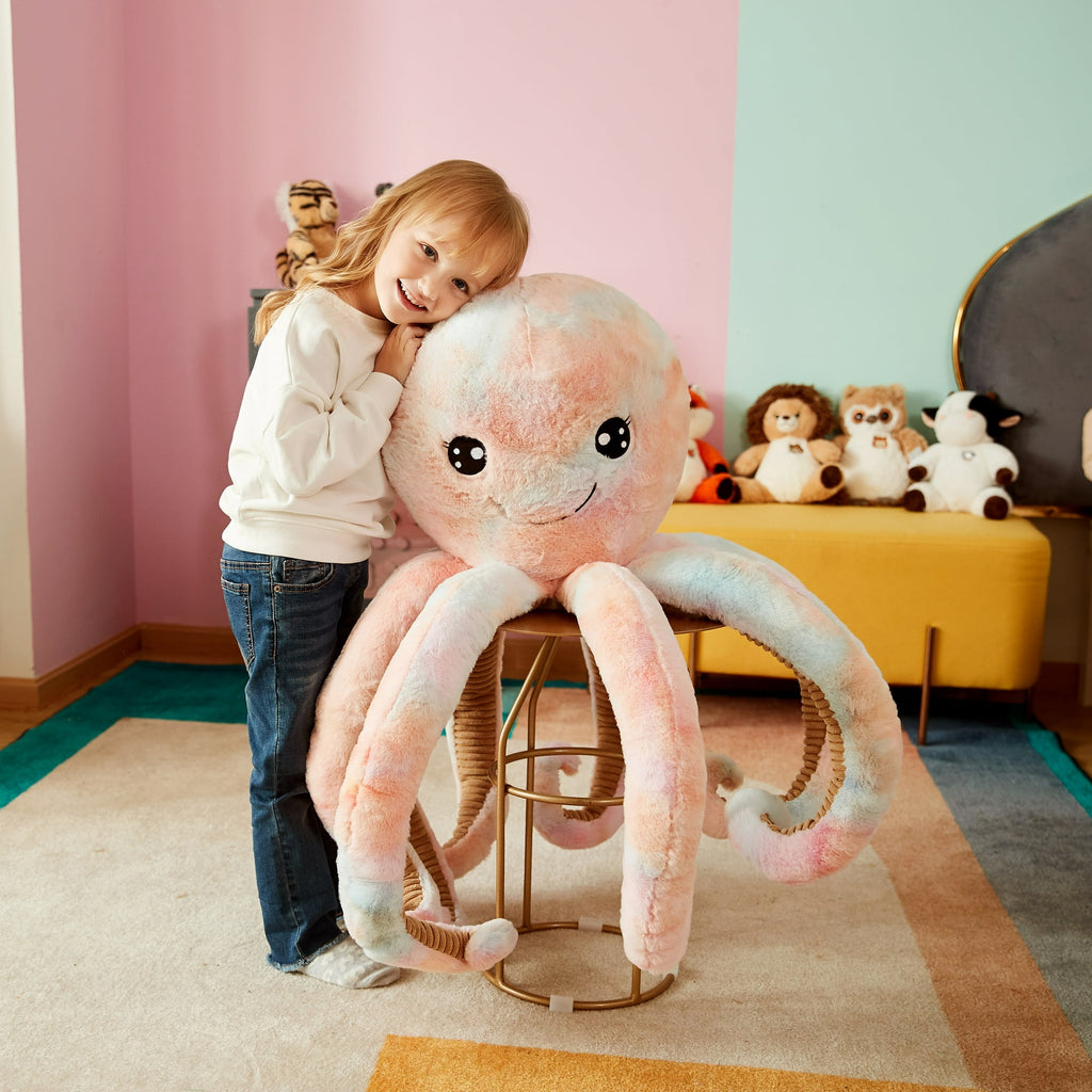 Giant Octopus Stuffed Animal Jumbo Octopus Plush Toy