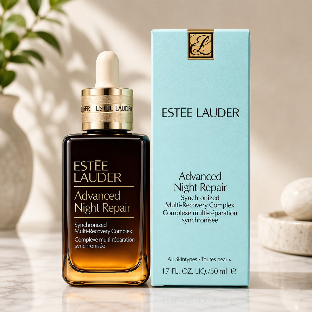 Estée Lauder Advanced Night Repair Serum 1.7 oz / 50ml – Synchronized Multi-Recovery Complex – Anti-Aging Face Serum – New &amp; Sealed