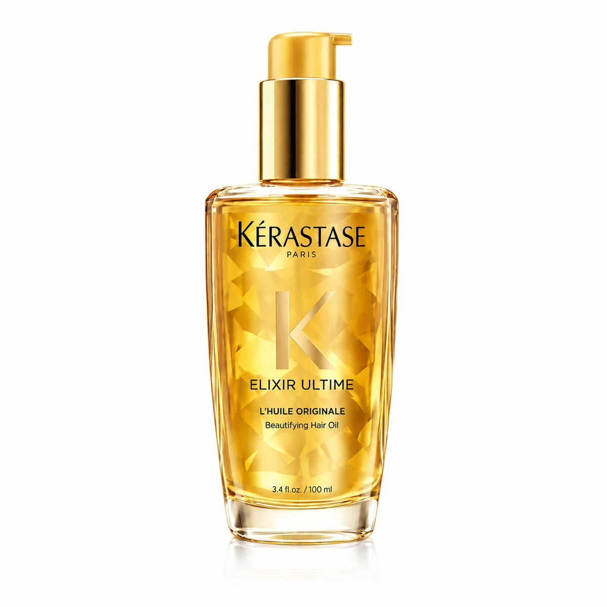 Kérastase Elixir Ultime L’Huile Original Hair Oil 100ml | Luxury Shine &amp; Frizz Control Hair Treatment