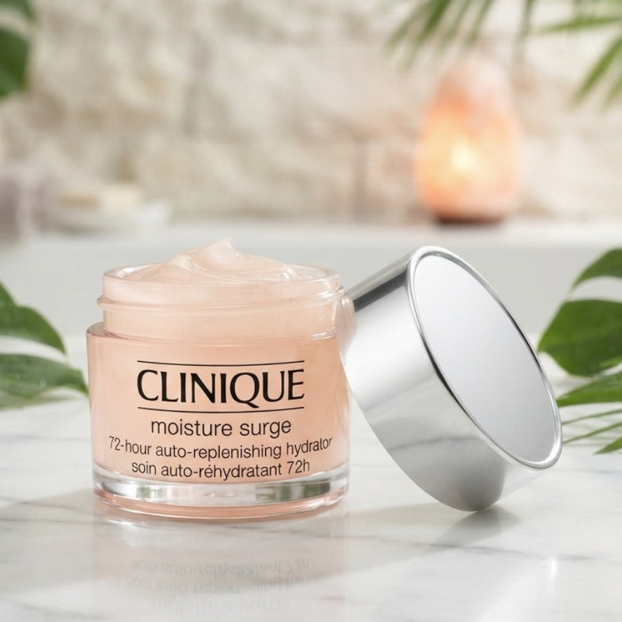 Clinique Moisture Surge 72-Hour Auto-Replenishing Hydrator Gel Cream 2.5 oz / 75ml – Oil-Free Face Moisturizer for Long-Lasting Hydration – New in Box
