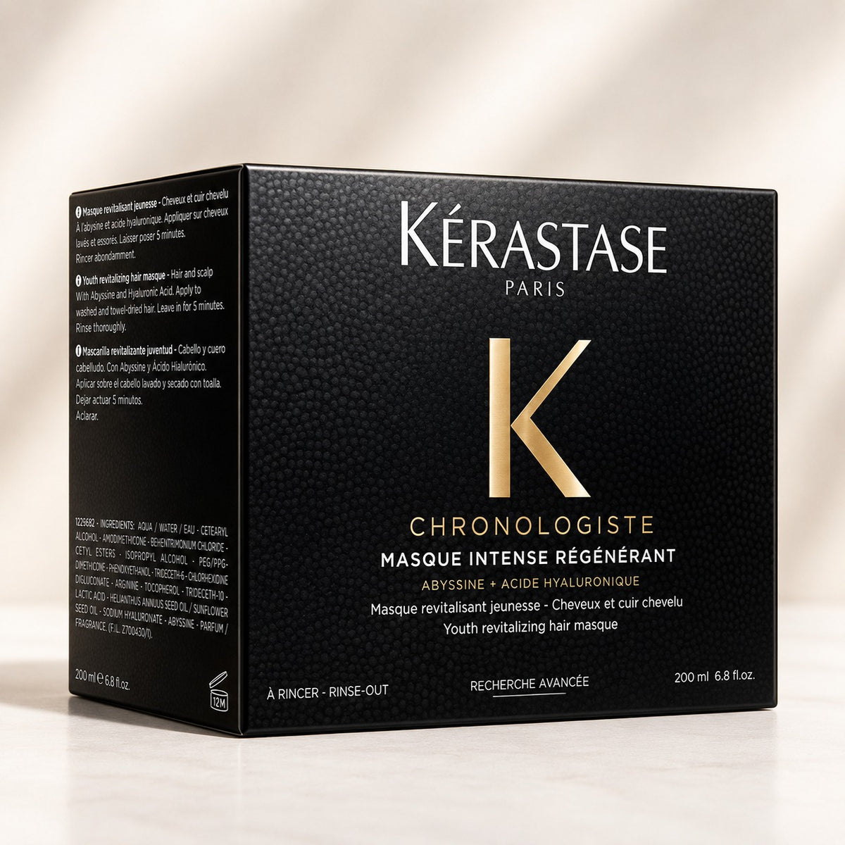 Kérastase Chronologiste Masque Intense Régénérant Hair Mask 200ml / 6.8oz – Intensive Nourishing &amp; Repair Treatment for Dry, Damaged Hair – New &amp; Sealed
