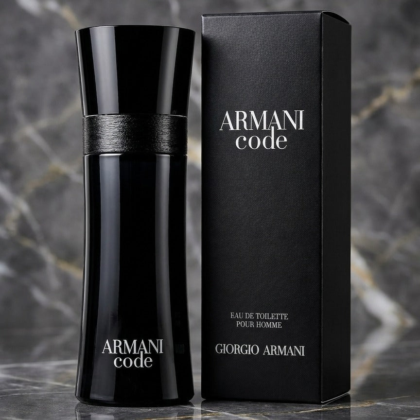Giorgio Armani Code Eau de Toilette for Men 125ml | Luxury Men's Cologne Spray 4.2 oz