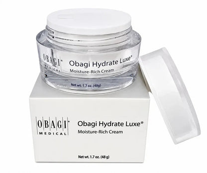 Obagi Hydrate Luxe Moisture-Rich Cream 48g / 1.7 oz | Intensive Overnight Facial Moisturizer for Dry Skin