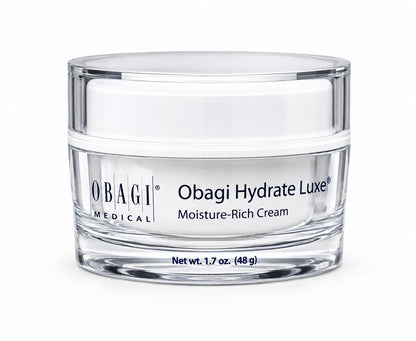 Obagi Hydrate Luxe Moisture-Rich Cream 48g / 1.7 oz | Intensive Overnight Facial Moisturizer for Dry Skin