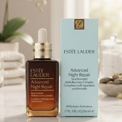 Estée Lauder Advanced Night Repair Serum 1.7 oz / 50ml – Synchronized Multi-Recovery Complex Anti-Aging Face Serum – New & Sealed