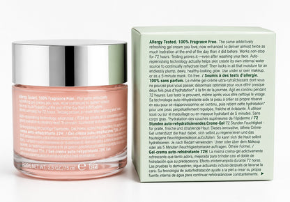 Clinique Moisture Surge 72-Hour Auto-Replenishing Hydrator Gel Cream 2.5 oz / 75ml – Oil-Free Face Moisturizer for Long-Lasting Hydration – New in Box