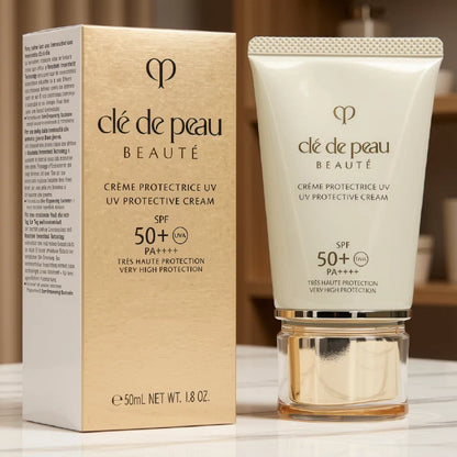 Clé de Peau Beauté UV Protective Cream SPF 50+ PA++++ 1.8 oz / 50ml – Luxury Facial Sunscreen with Advanced UV Protection – Brand New