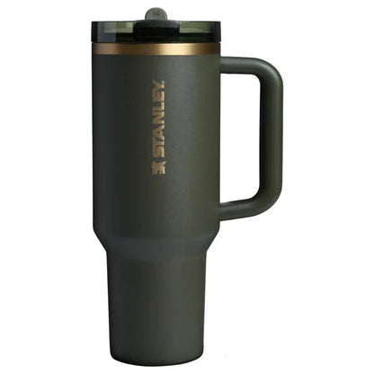 Stanley Quencher ProTour Flip Straw Tumbler 40 oz | Limited Edition Cypress Green Insulated Travel Cup