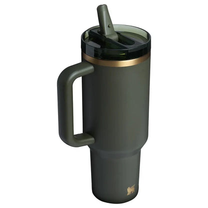 Stanley Quencher ProTour Flip Straw Tumbler 40 oz | Limited Edition Cypress Green Insulated Travel Cup